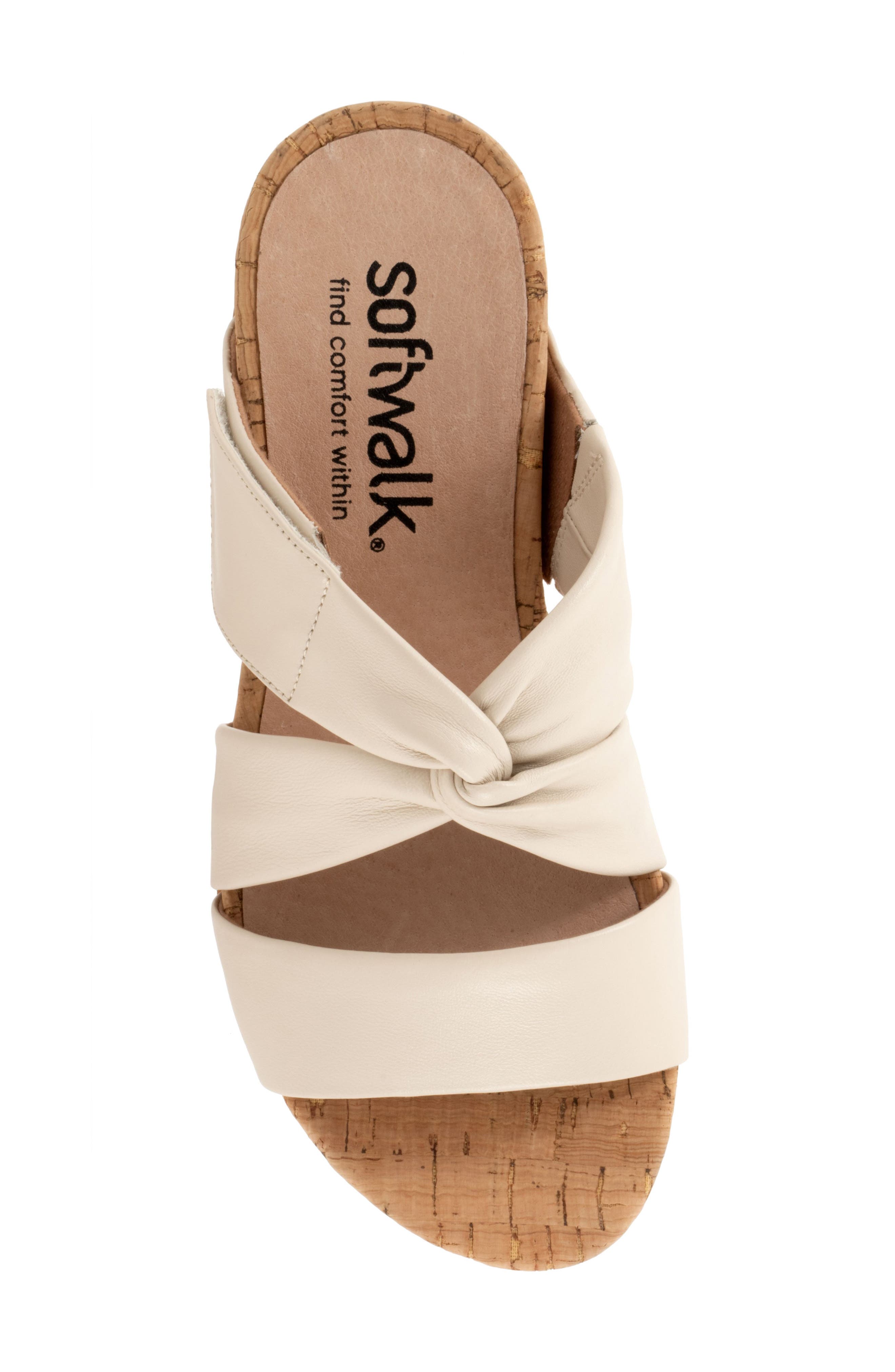 Tallulah Slide Sandal - Multiple Widths Available, Alternate, color, IVORY