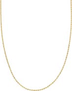 Bony Levy 14K Gold Rope Chain Necklace
