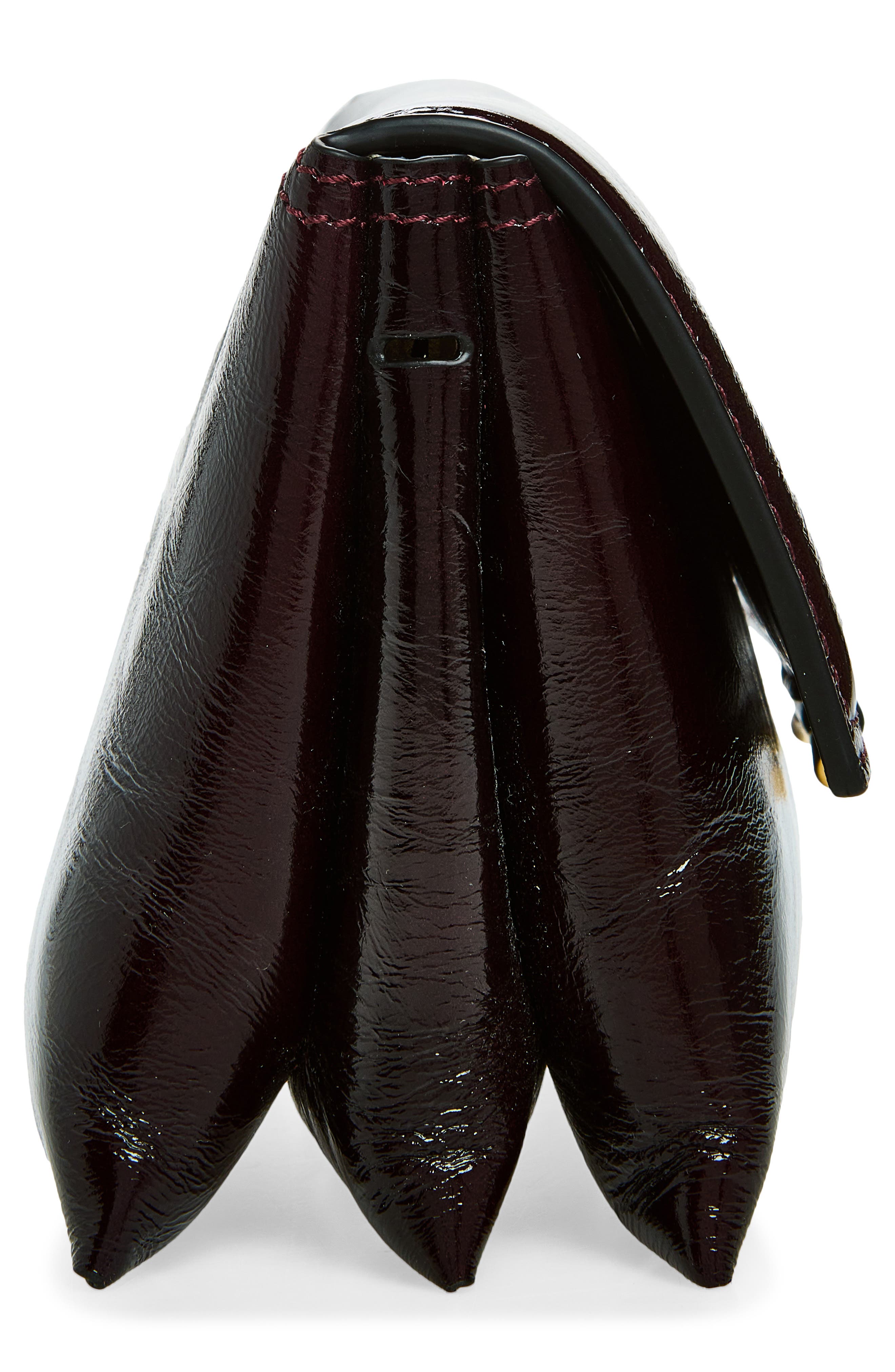 Ida Trio Leather Crossbody Bag, Alternate, color, BORDEAUX GLAZE