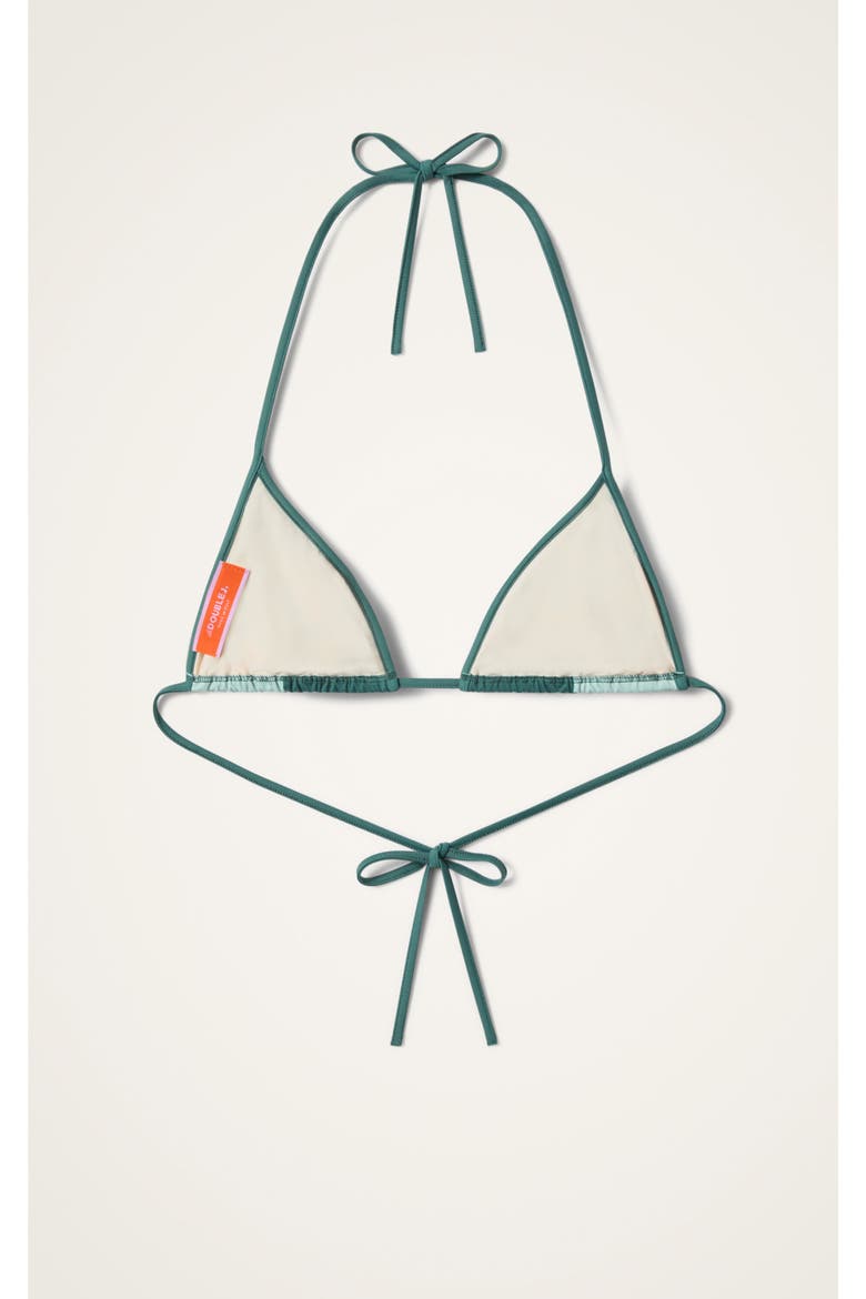 Bikini Top, Alternate, color, Blooming Tulip Placée Menta