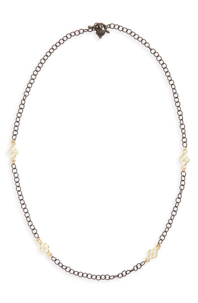 Armenta Old World Cable Chain Necklace, Main, color, Yellow Gold