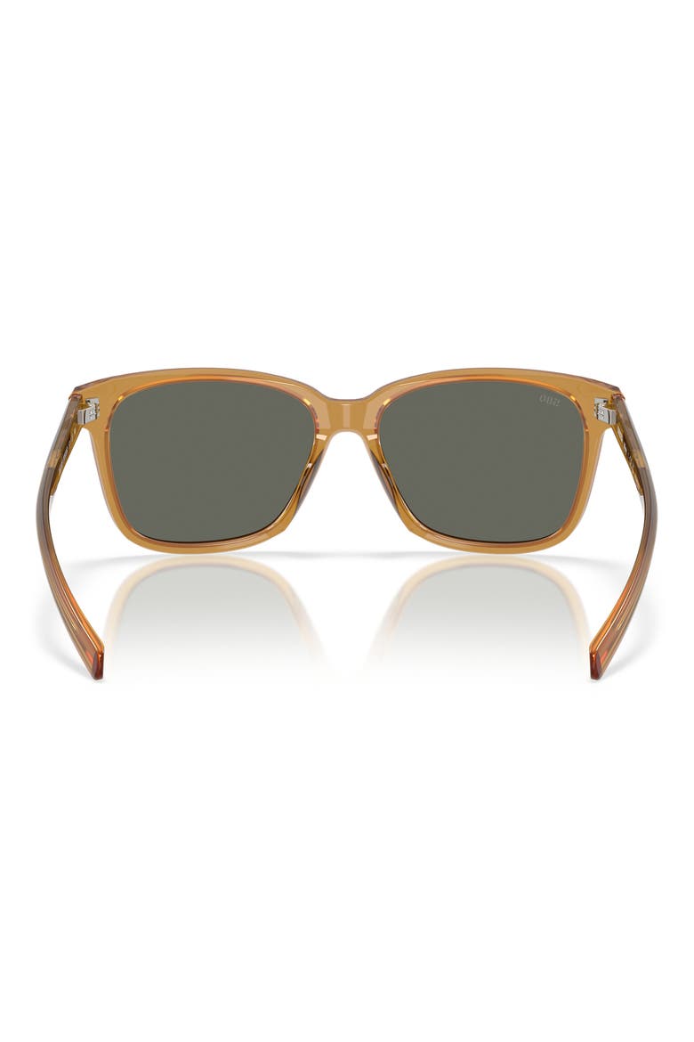 May 57mm Polarized Phantos Sunglasses, Alternate, color, SUN RAY / GRAY 580G