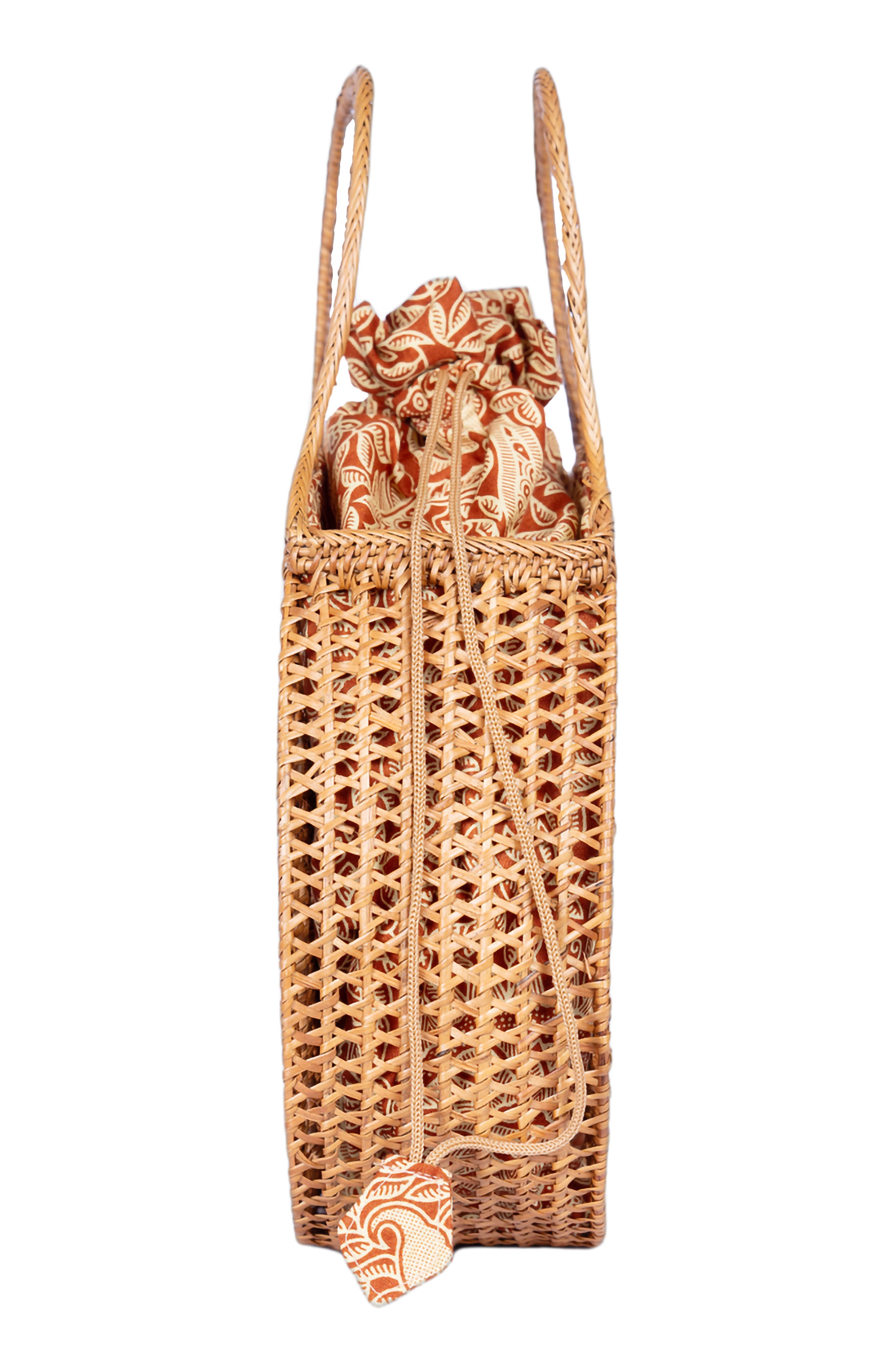 Sidney Rattan Satchel, Alternate, color, NATURAL