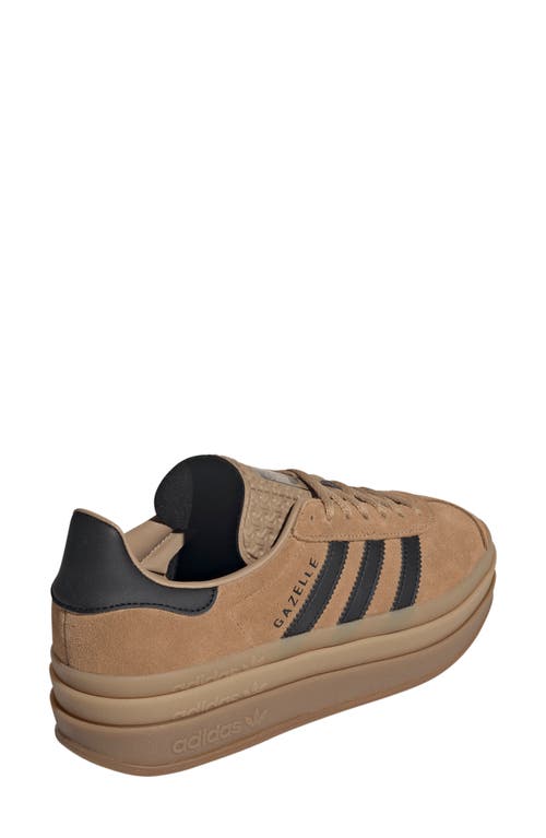 Adidas Originals Adidas Gazelle Bold Platform Sneaker In Brown