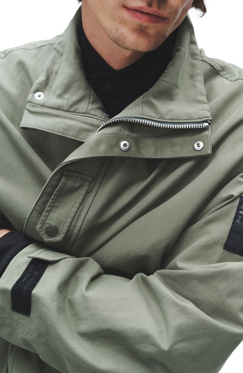 rag & bone Falcon Cotton Blend Coat, Alternate, color, 