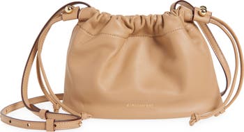 Strathberry Drawstring Soft Napa Leather Drawstring Bucket Bag | Nordstrom