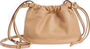 Strathberry Drawstring Soft Napa Leather Drawstring Bucket Bag