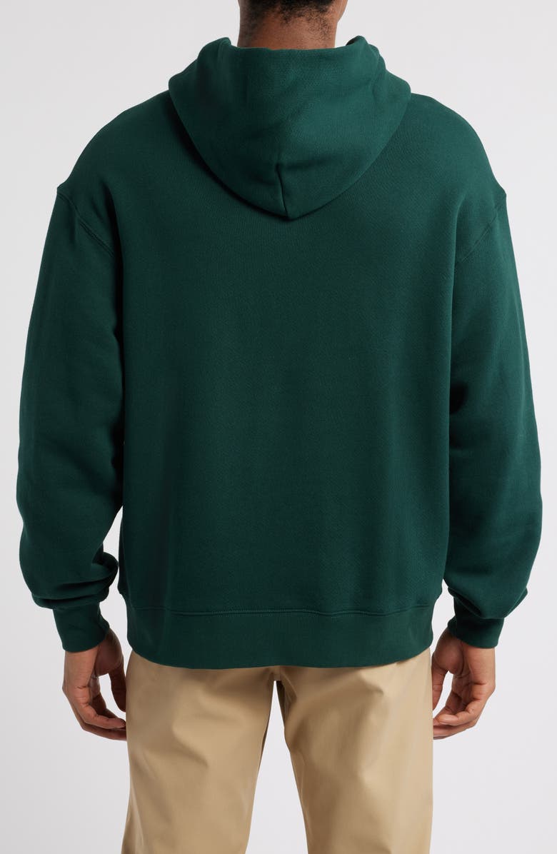 Quiet Golf Property Graphic Hoodie, Alternate, color, Forest