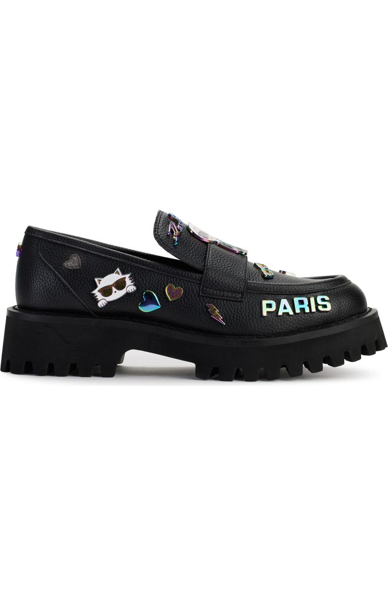 KARL LAGERFELD PARIS Gaston Lug Loafer, Alternate, color,