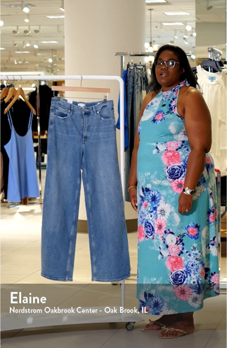 Good Skate High Waist Wide Leg Jeans, sales video thumbnail