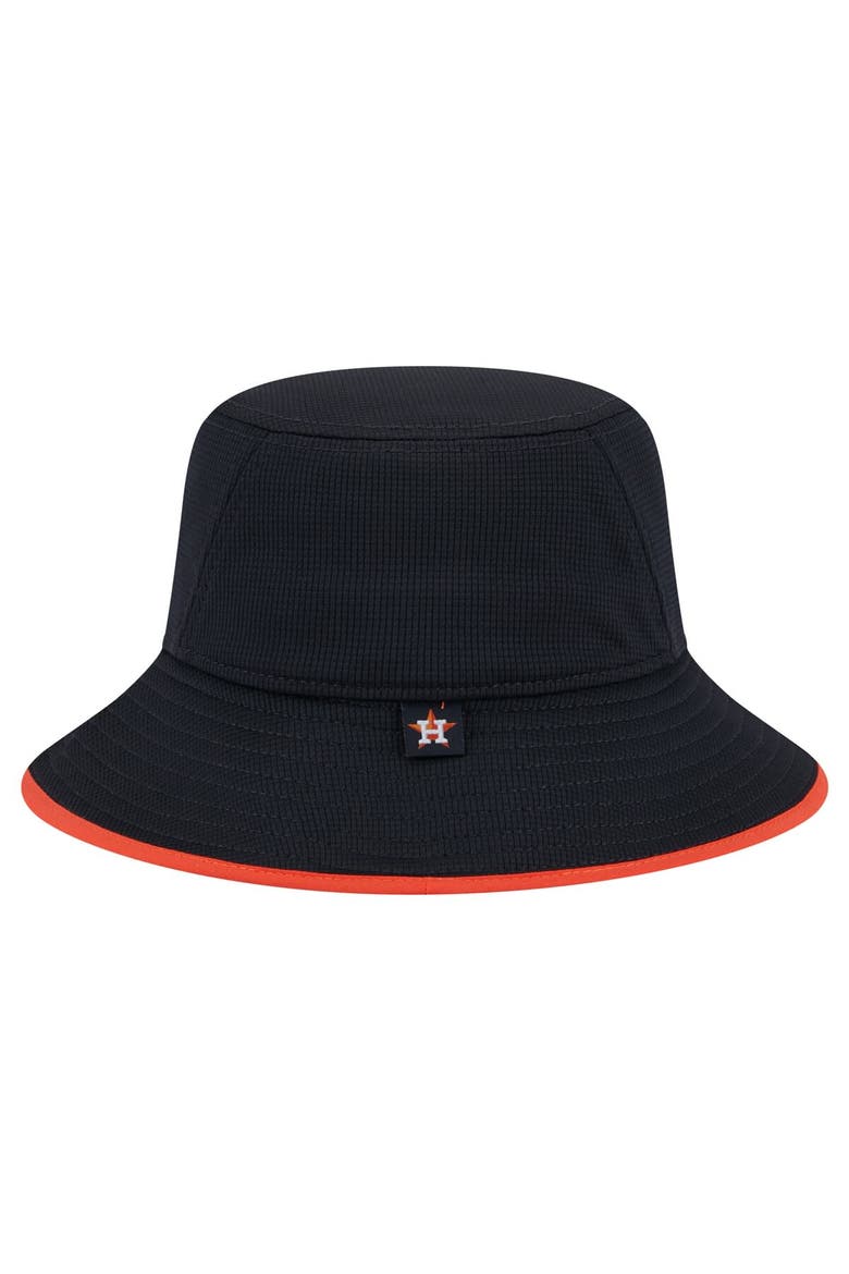 Men's New Era Navy Houston Astros Game Day Bucket Hat, Alternate, color, Navy