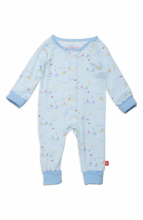 Home Run Print Cotton Footie