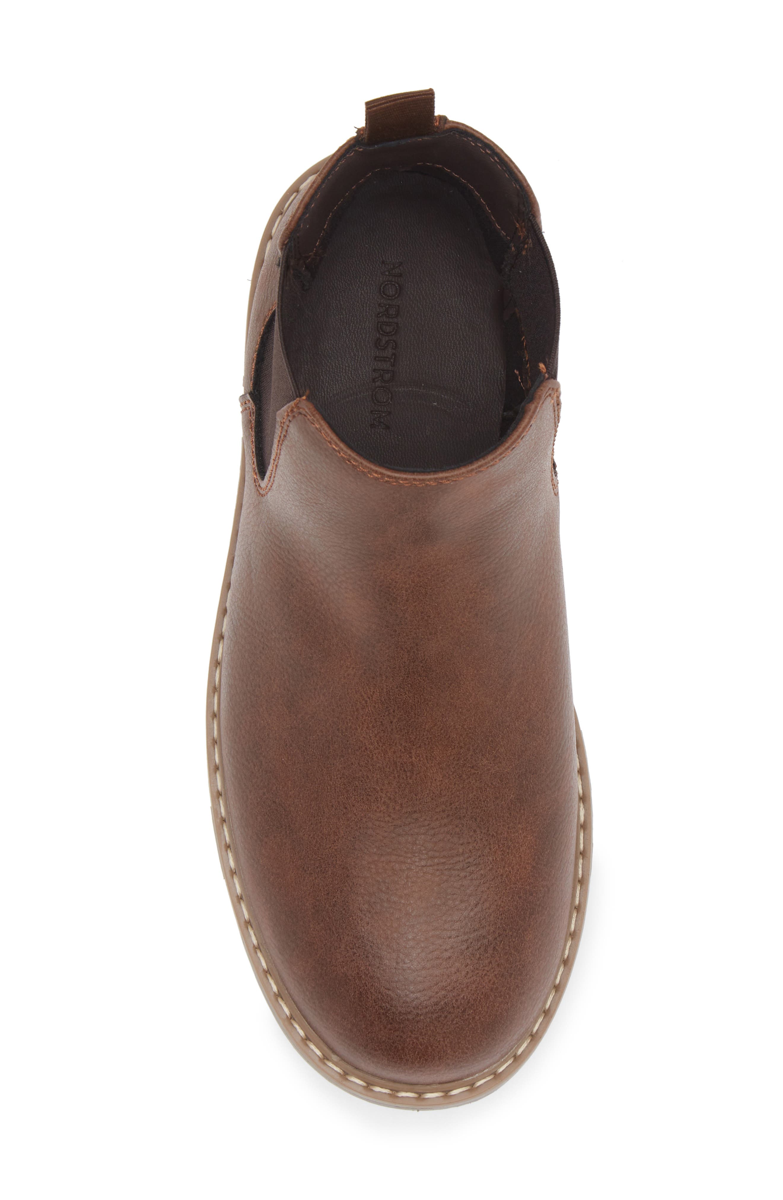 Kids' Chelsea Boot, Alternate, color, BROWN