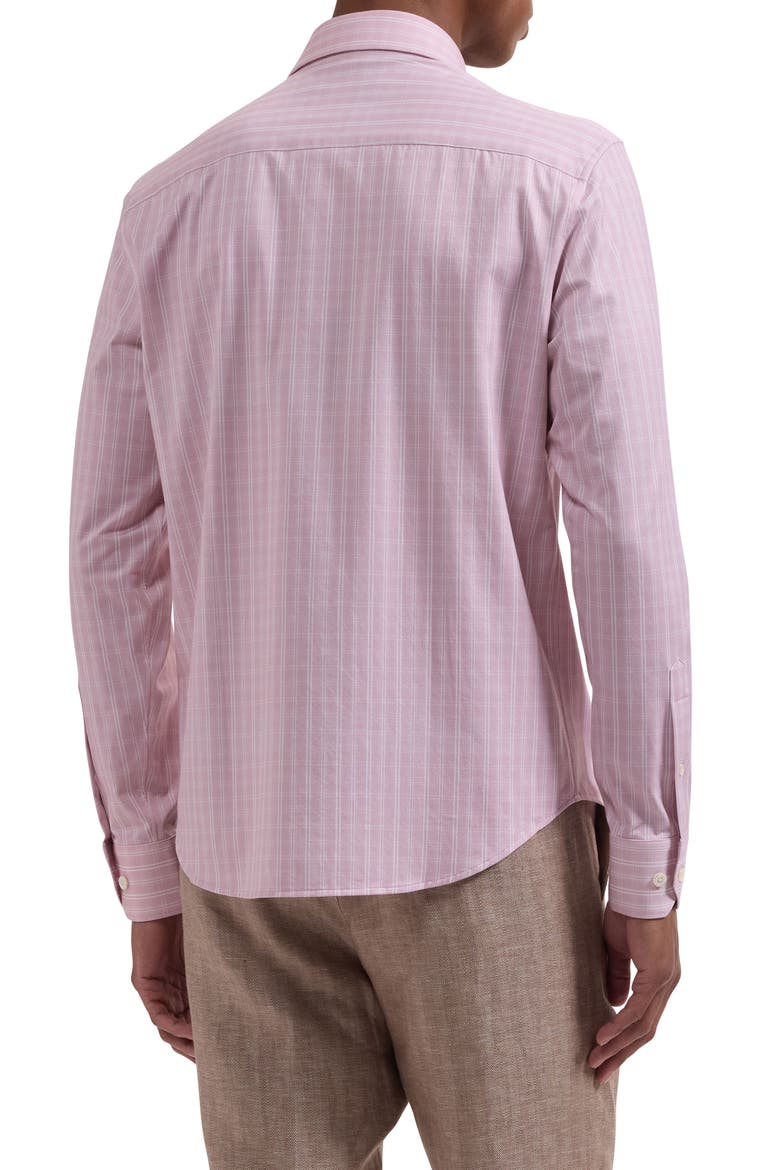 James OoohCotton® Plaid Button-Up Shirt, Alternate, color, DUSTY PINK