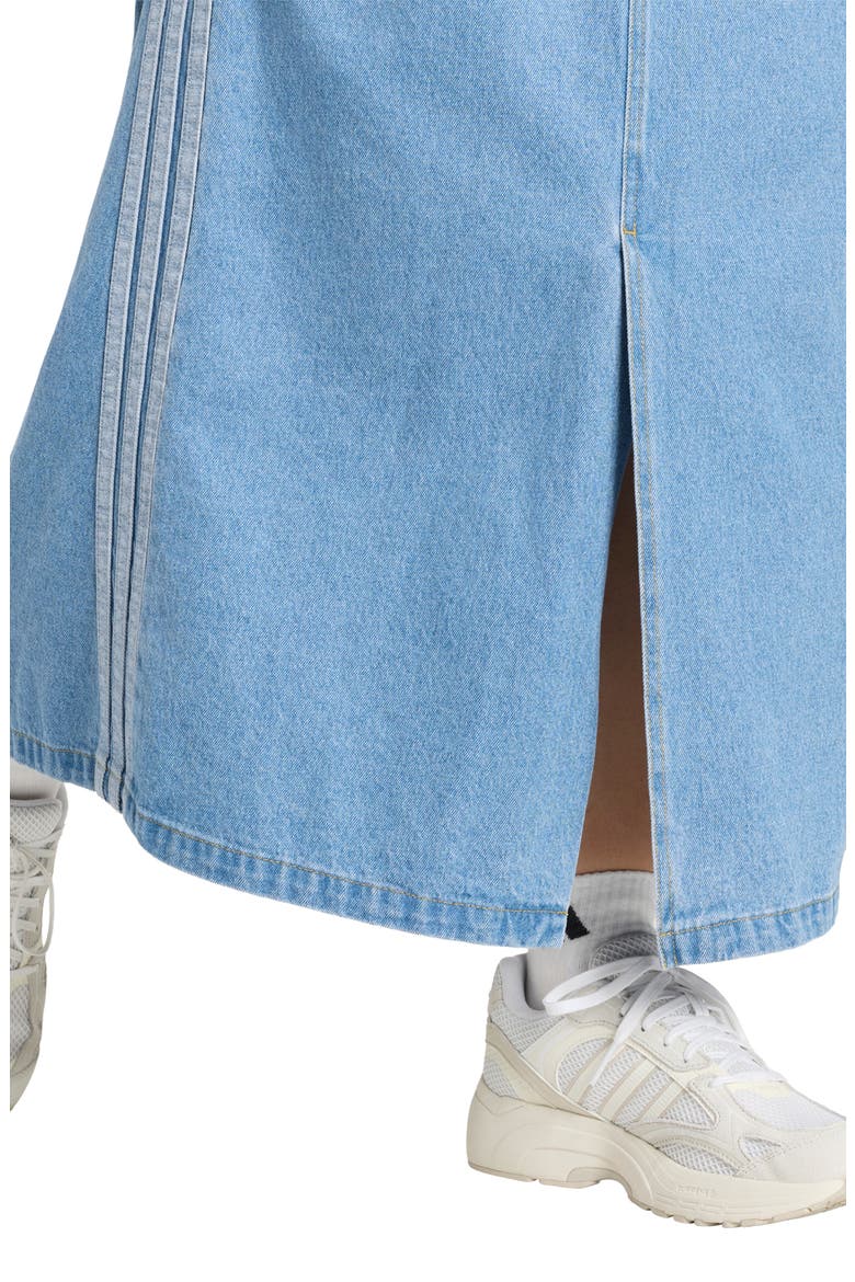 Denim Maxi Skirt, Alternate, color, CRYSTAL SKY