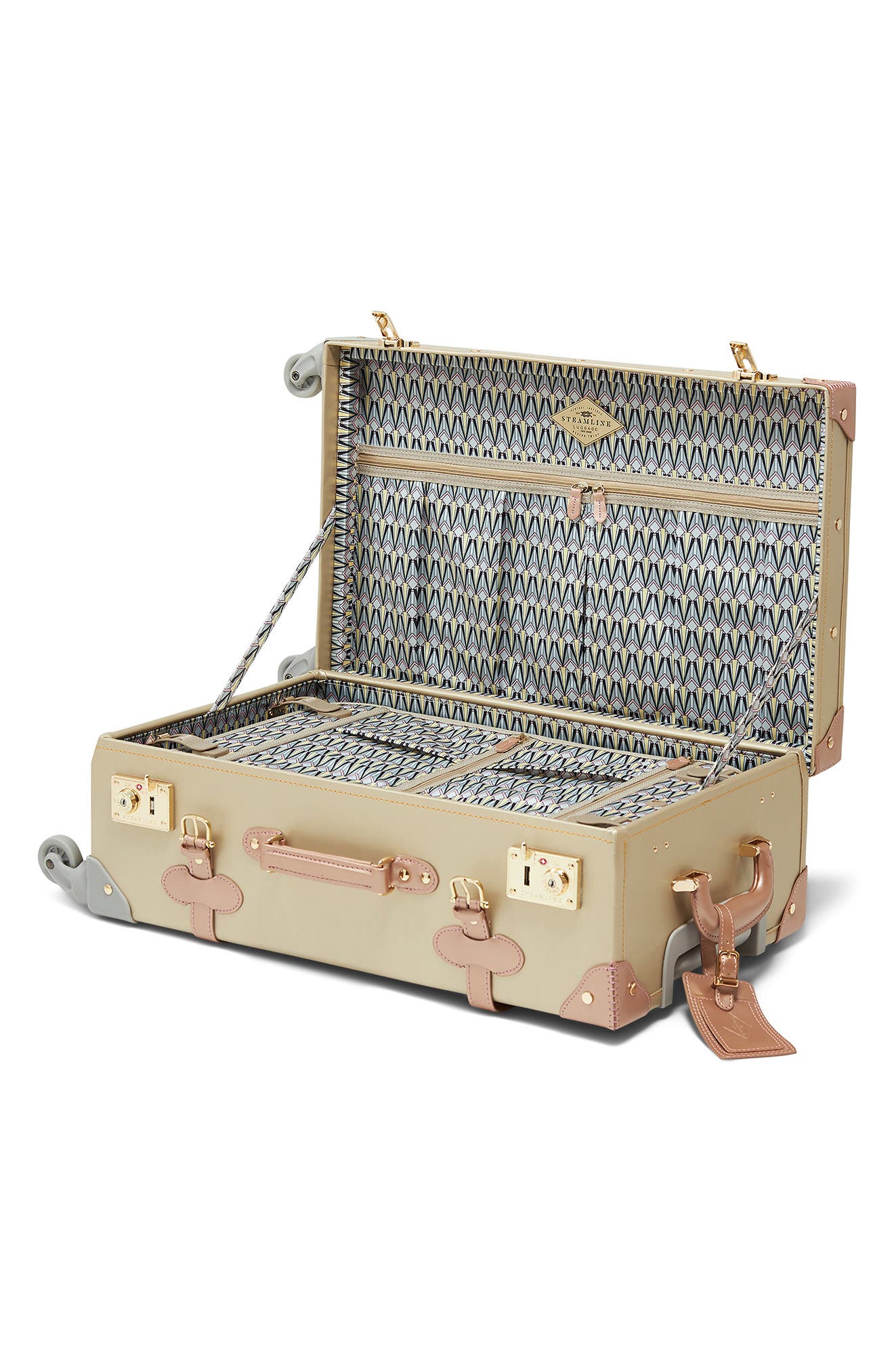 SteamLine Luggage The Alchemist 23-Inch Check-In Spinner Packing Case, Alternate, color, 