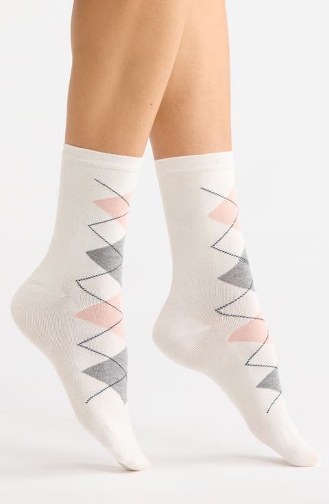 Solid Flat Knit Dress Socks