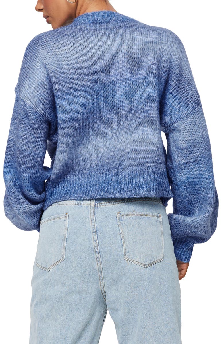 Princess Polly Adina Ombré Stripe Sweater, Alternate, color, 