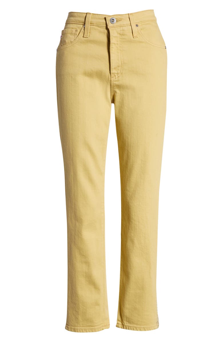 AG Isabelle Side Panel Ankle Skinny Jeans, Alternate, color, Fresh Sand