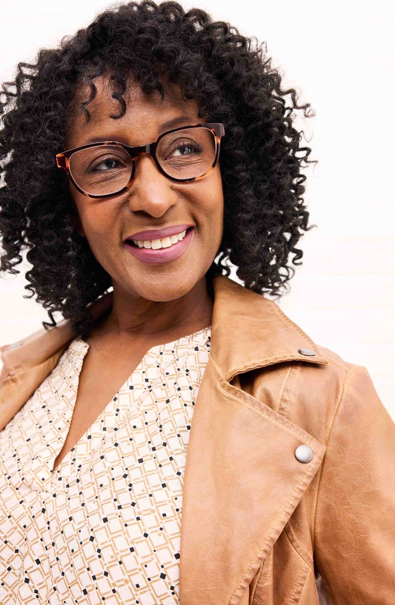 eyebobs Miss Perception 52mm Cat Eye Reading Glasses, Alternate, color, Tortoise