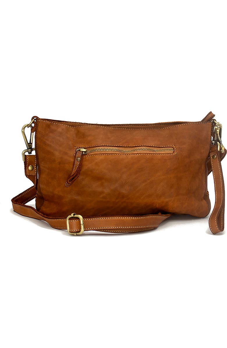 Bolsa Nova Laura Woven Crossbody, Alternate, color, Cognac