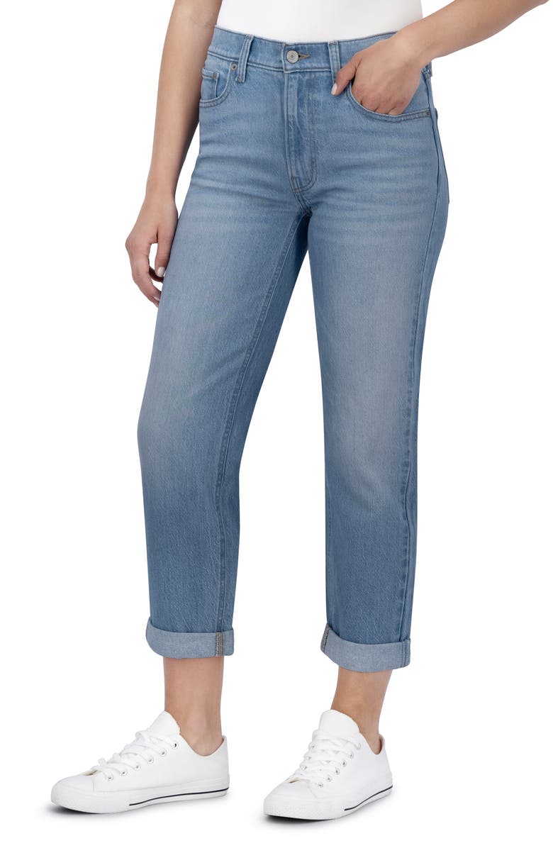 Lucky Brand The Boy Jean Straight Leg Jeans, Alternate, color, Symbol