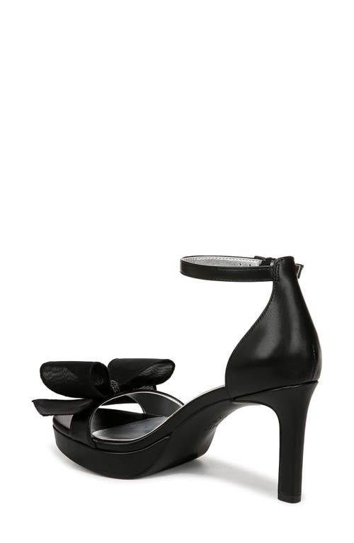 Naturalizer Women's Always Evening Dress Sandals In Black Faux Leather