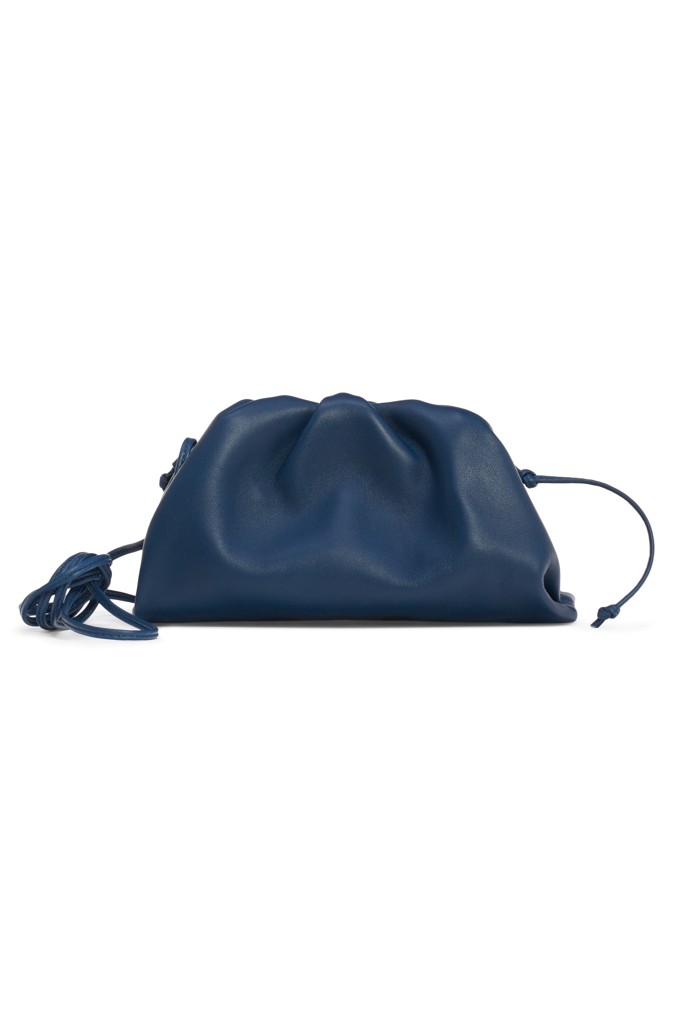 Bottega Veneta The Mini Pouch Calfskin Leather Clutch, Alternate, color, 