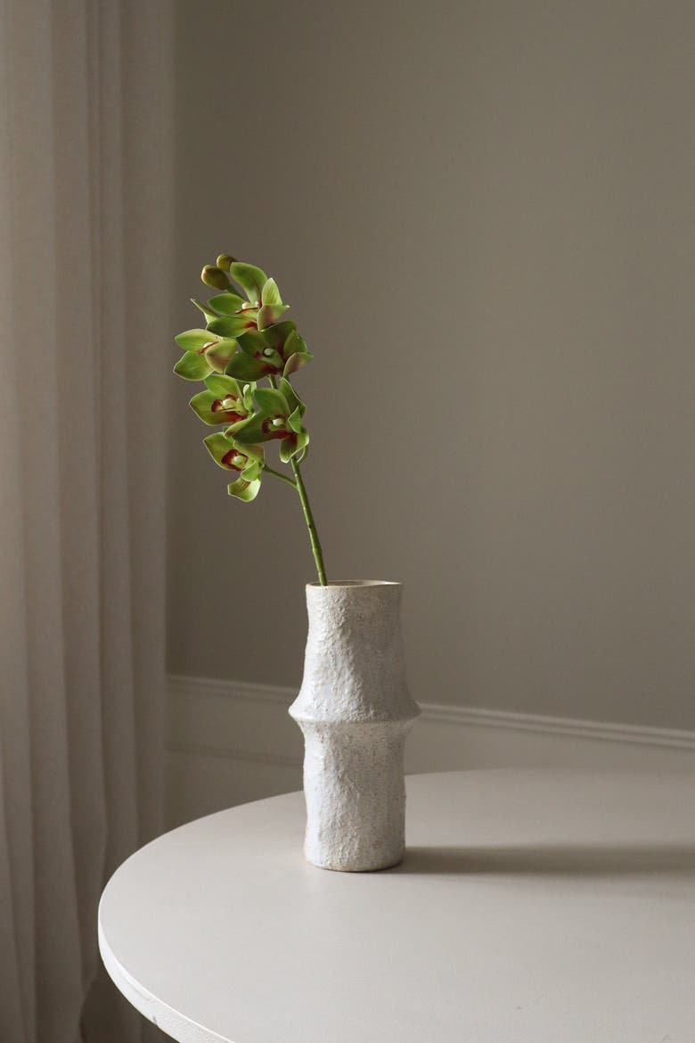 Light Green Cymbidium Orchid Flower, Alternate, color, Light Green