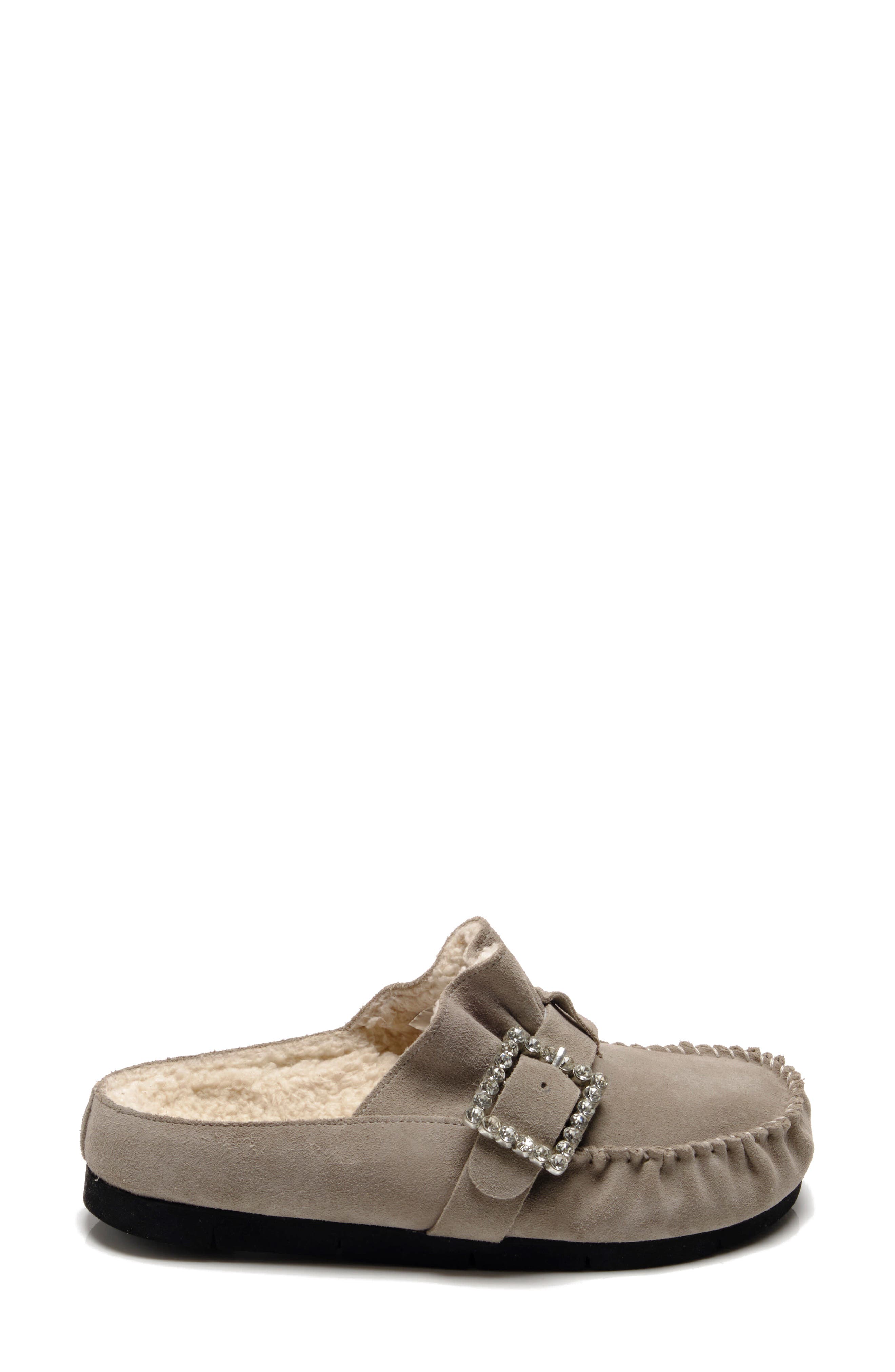 Free People Genuine Shearling Mule, Alternate, color, 