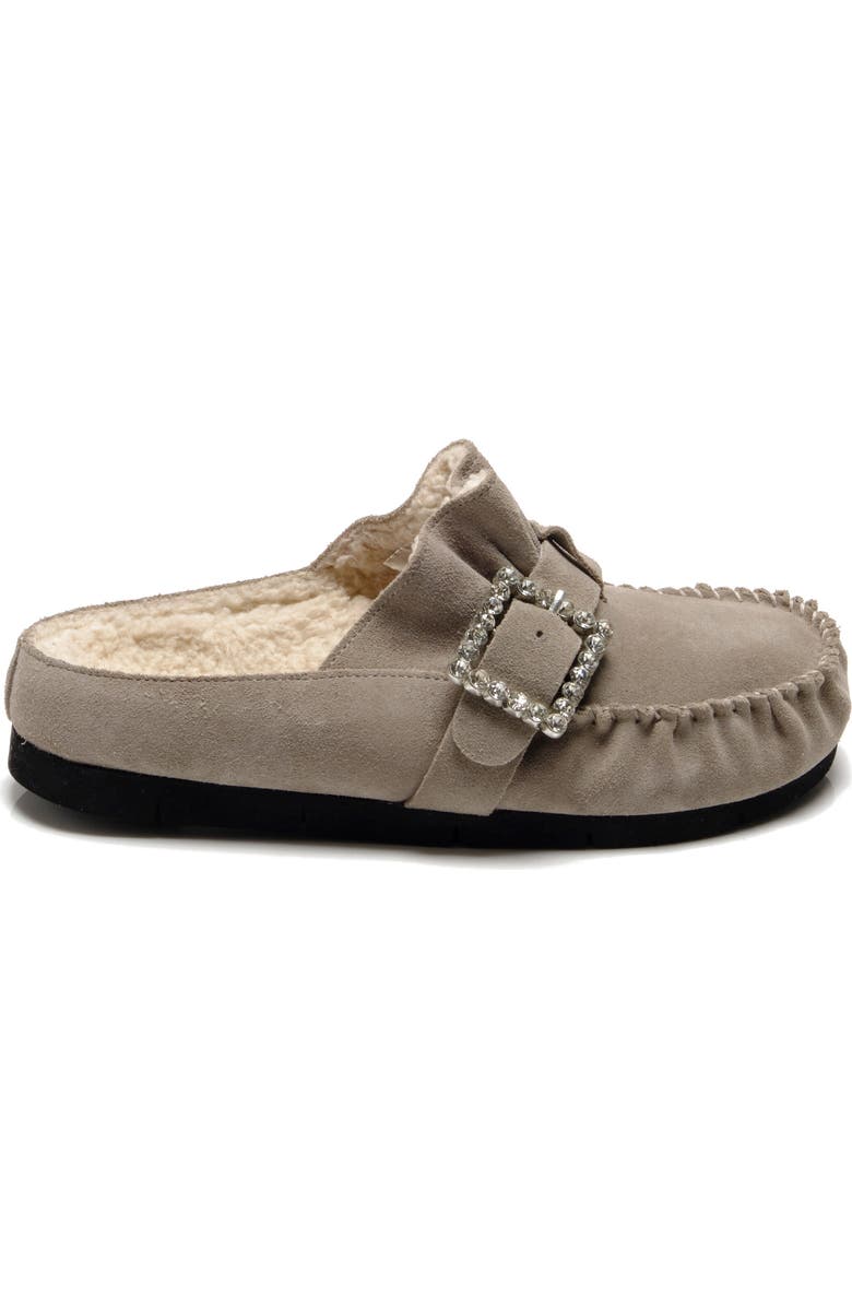 Free People Genuine Shearling Mule, Alternate, color,