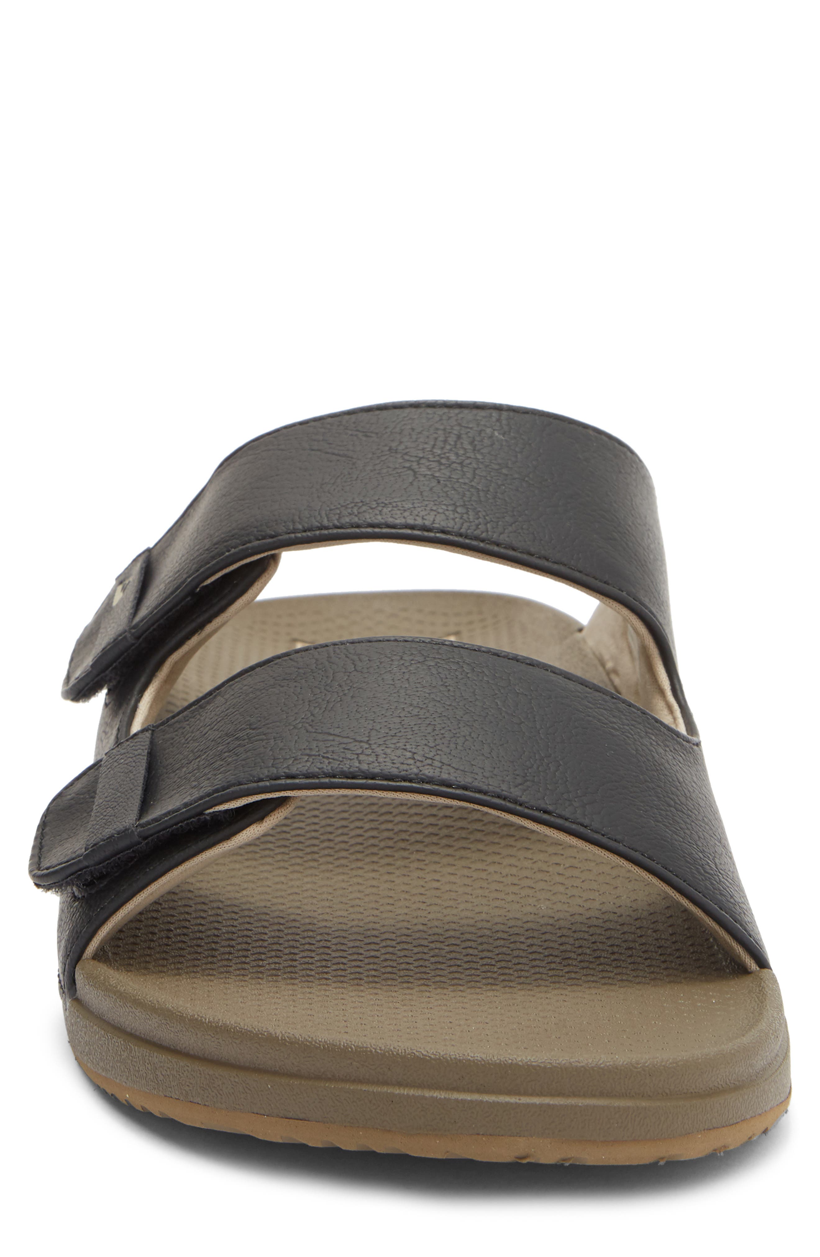 Reef Spring Breakpoint Slide Sandal, Alternate, color, Black/Tan