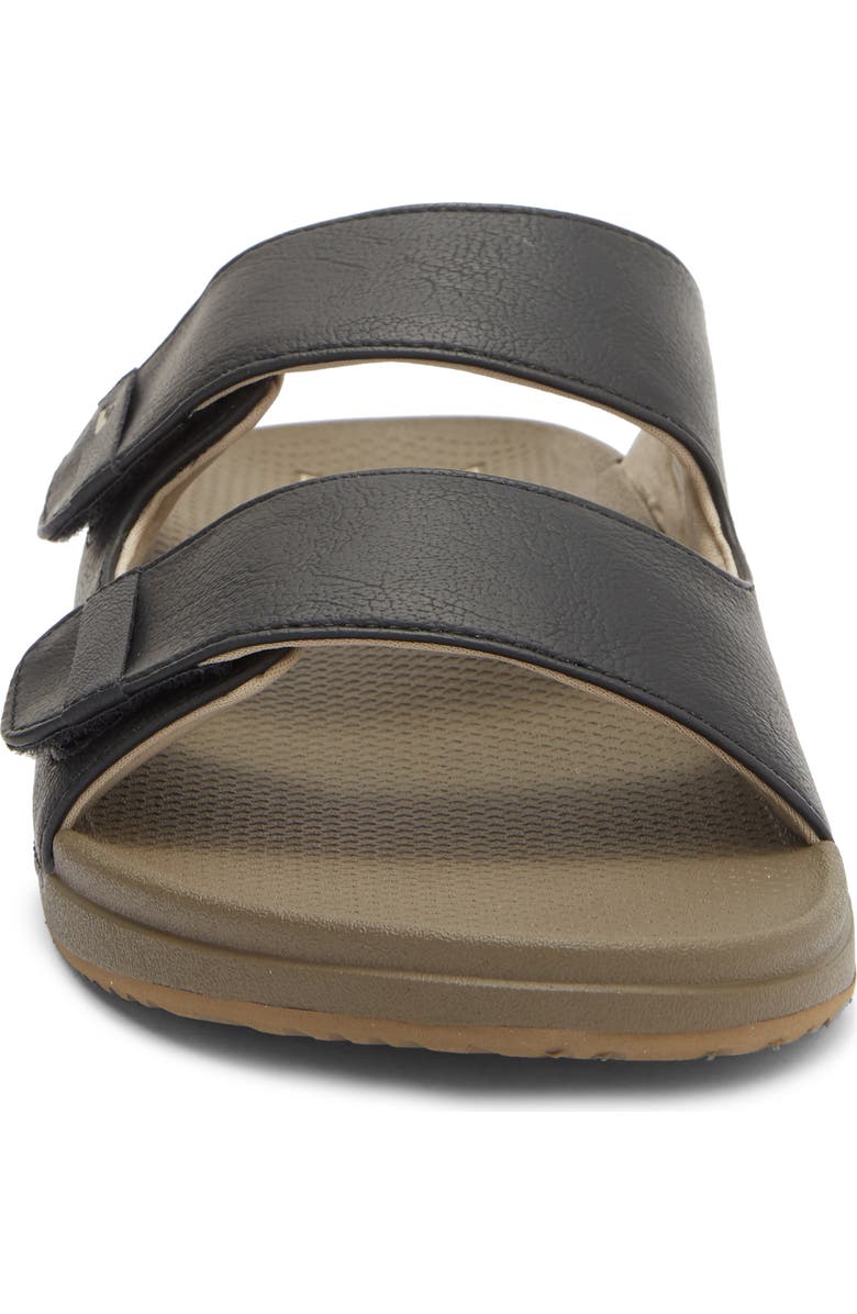 Reef Spring Breakpoint Slide Sandal, Alternate, color, Black/Tan