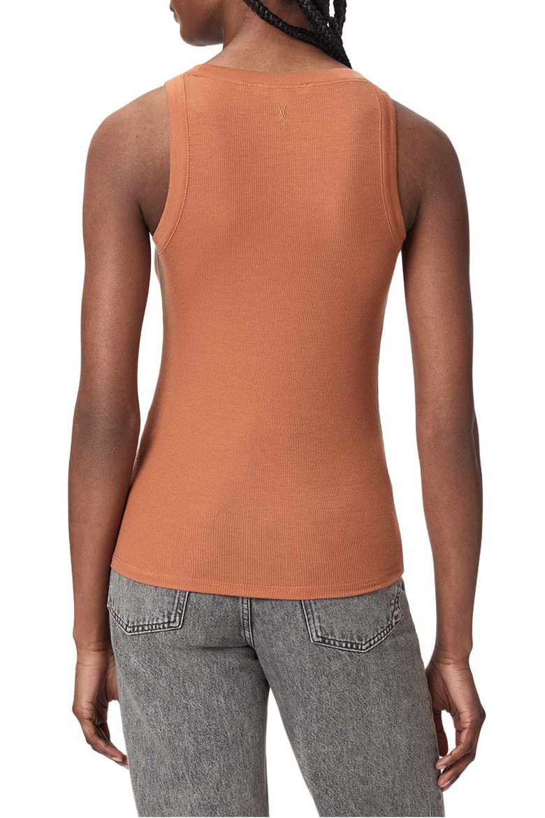 Rina Tank Top, Alternate, color, PECAN BROWN
