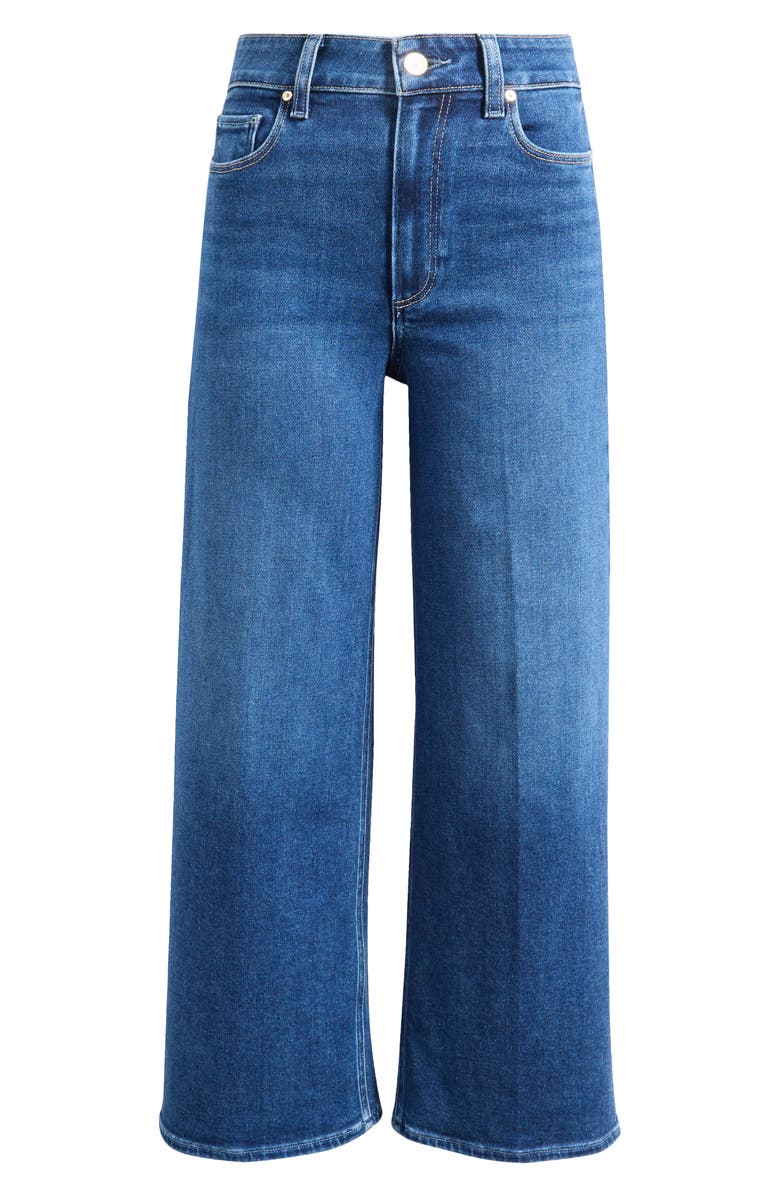 PAIGE Anessa High Waist Wide Leg Jeans, Main, color, Aerial