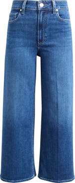 PAIGE Anessa High Waist Wide Leg Jeans