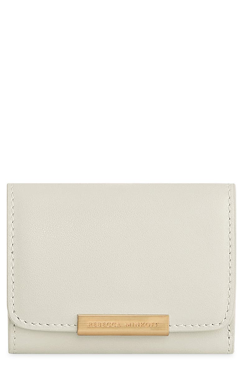 Rebecca Minkoff Insider Compact Leather Wallet, Main, color, 