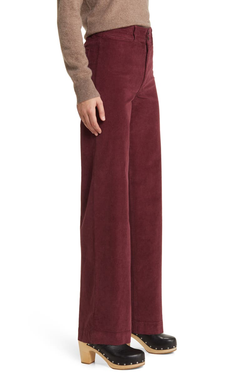 Corduroy Wide Leg Pants