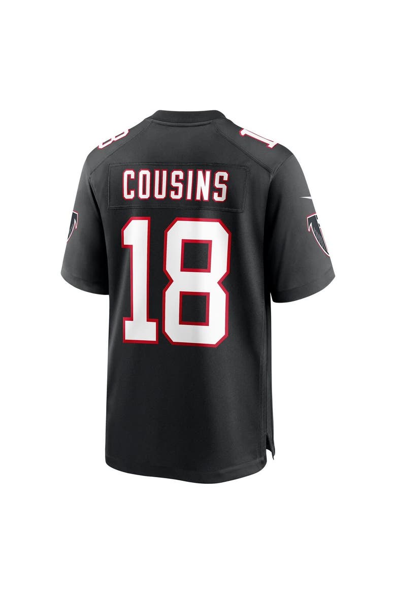 Youth Nike Kirk Cousins Black Atlanta Falcons Alternate Game Jersey, Alternate, color, Black