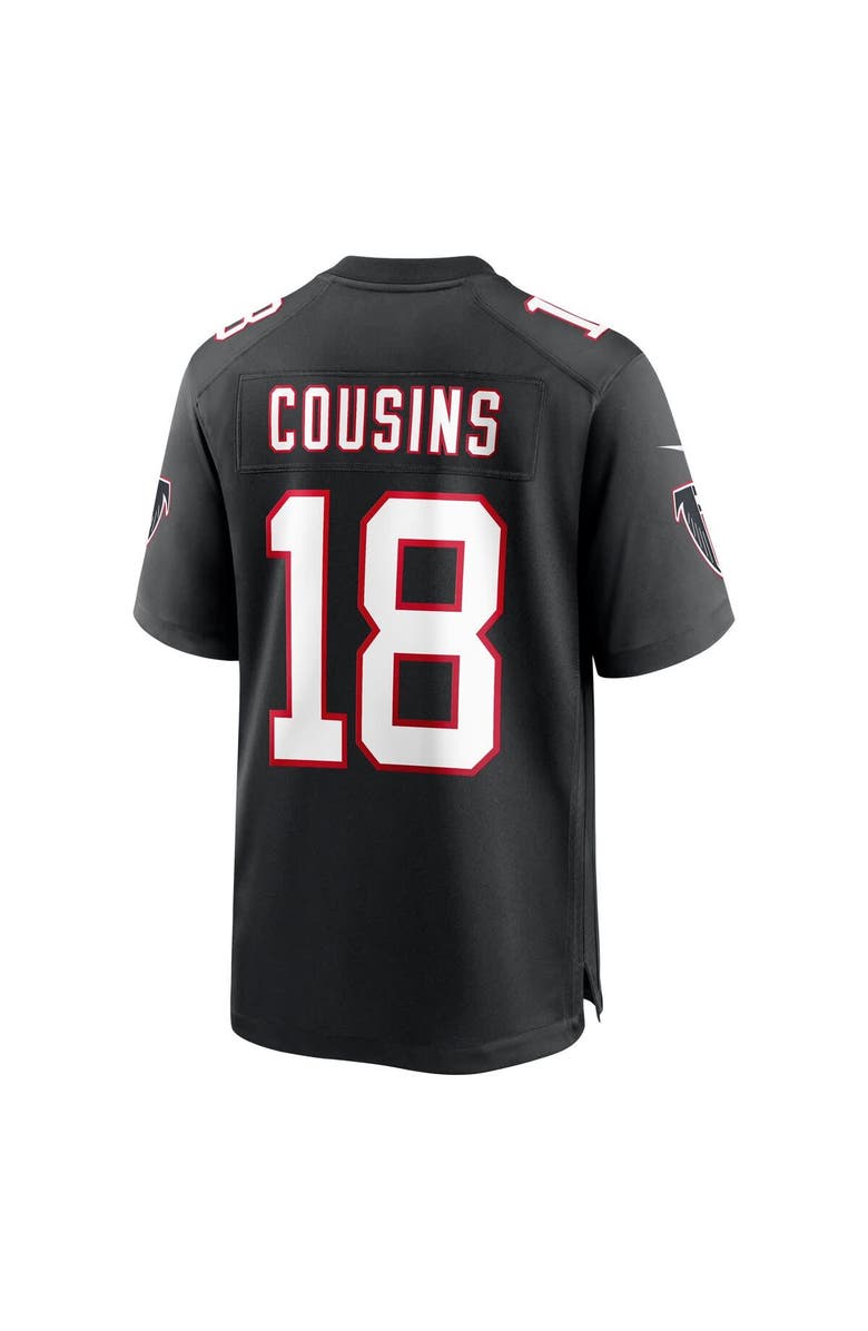 Nike Youth Nike Kirk Cousins Black Atlanta Falcons Alternate Game Jersey, Alternate, color, Black