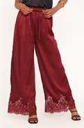 Petal & Pup Viola Drawstring Waist Wide Leg Pants