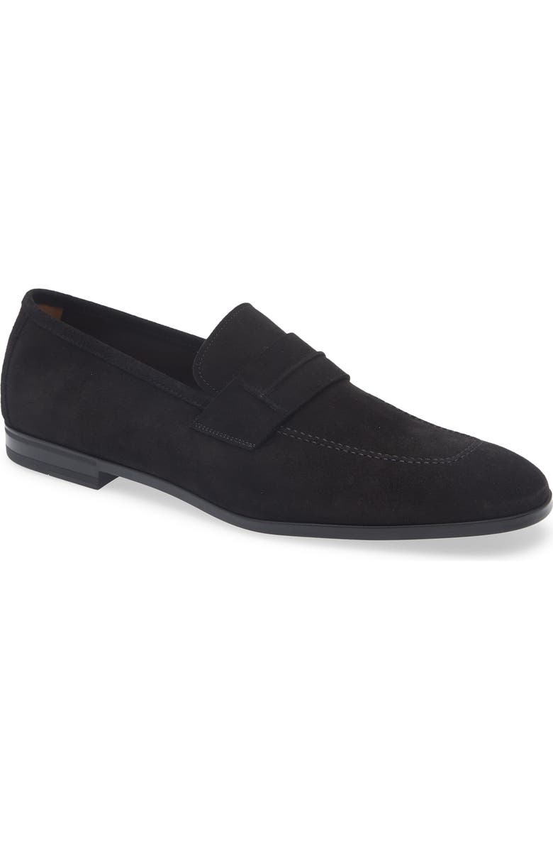TOM FORD Sean Penny Loafer, Main, color, Black