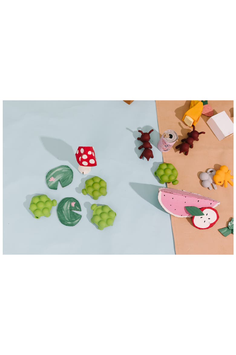 Rain & Shine Critter 6-Pack Teether Toys, Alternate, color, MULTI