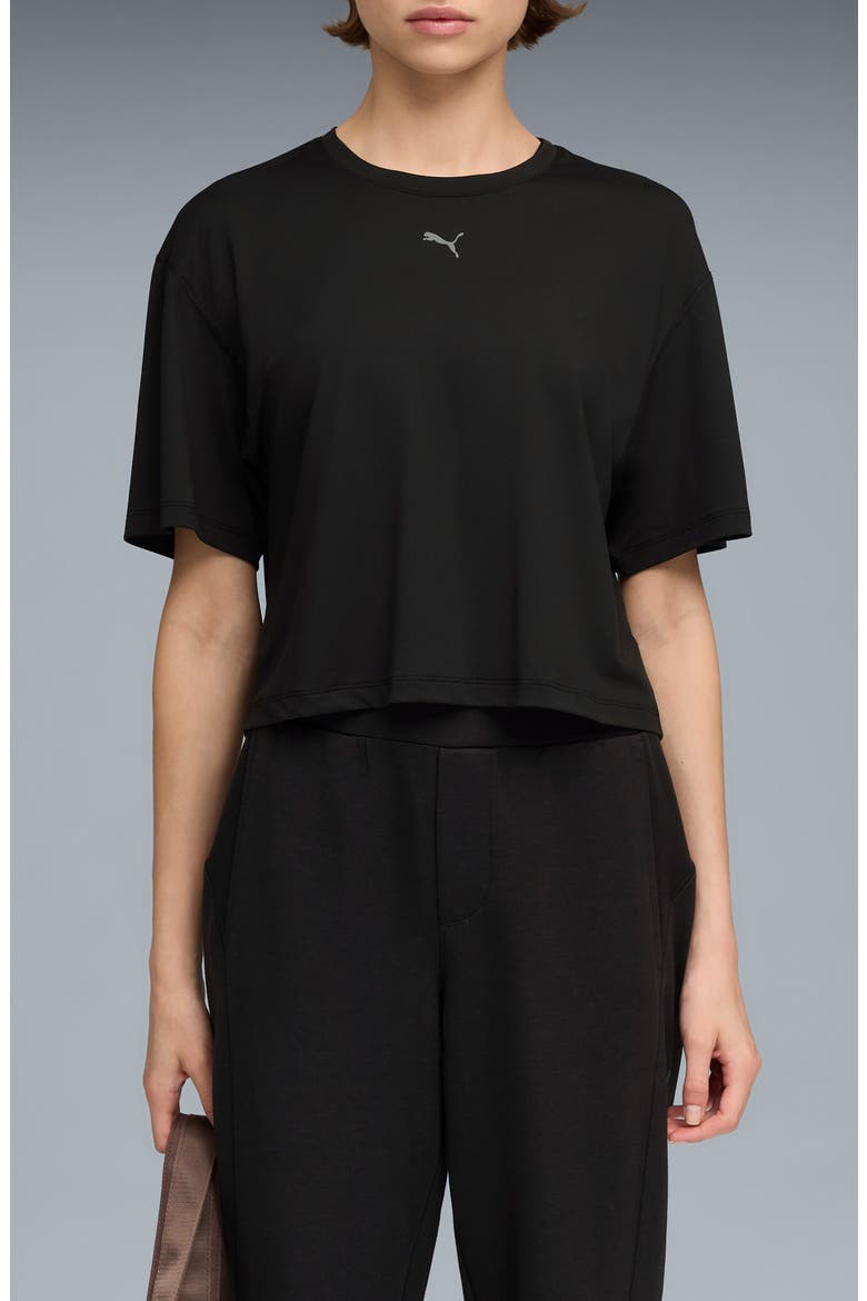 CLOUDSPUN Relaxed T-Shirt, Main, color, PUMA BLACK