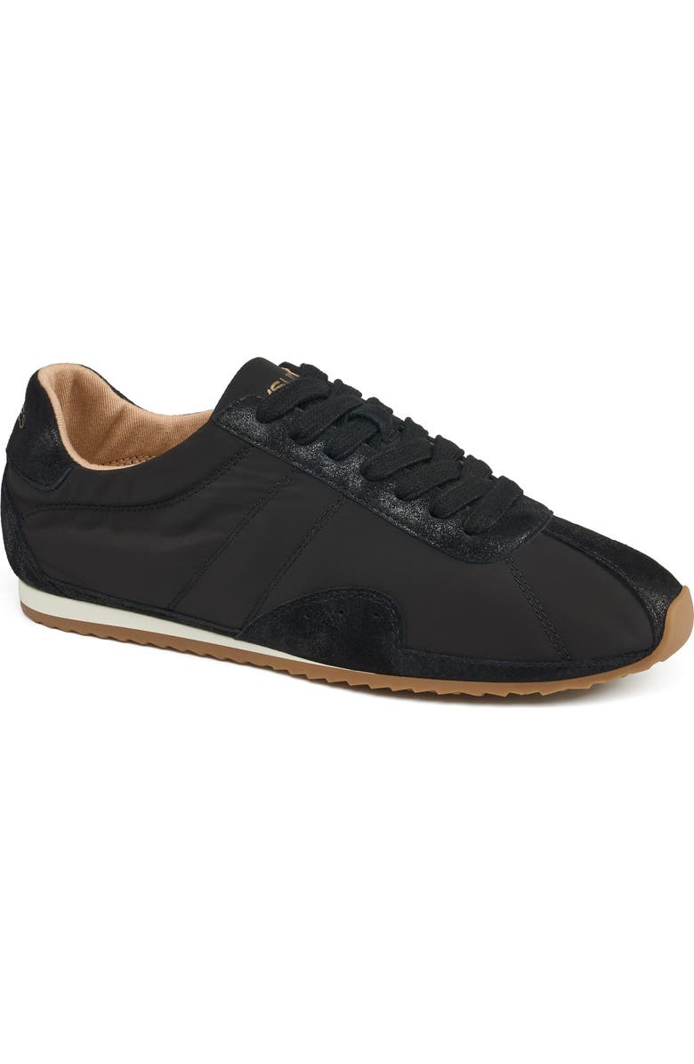 JSlides Footwear Preppy Lace-Up Sneaker, Main, color, Black