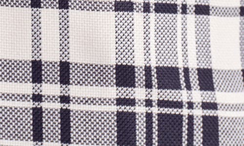 English Factory Plaid Blazer In Cream