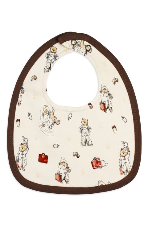 x Paddington Bear™ 2-Layer Reversible Organic Cotton Bib