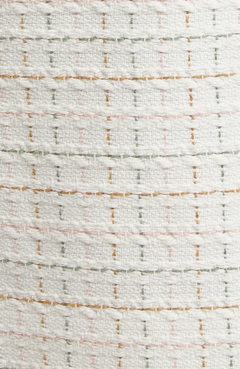 Veronica Beard Roxanne Tweed Button-Up Minidress, Alternate, color, Ivory Multi