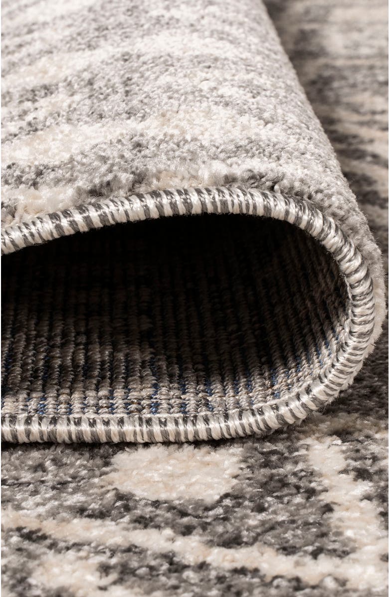 JONATHAN Y Ifrane Berber Geometric Stripe Area Rug, Alternate, color, Gray/Cream