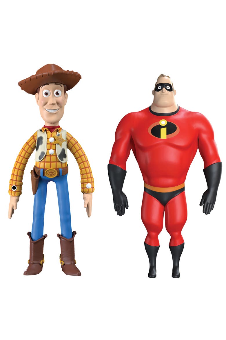 Pixar 4 Character Pack Articulated Action Figures, Alternate, color, Multicolored